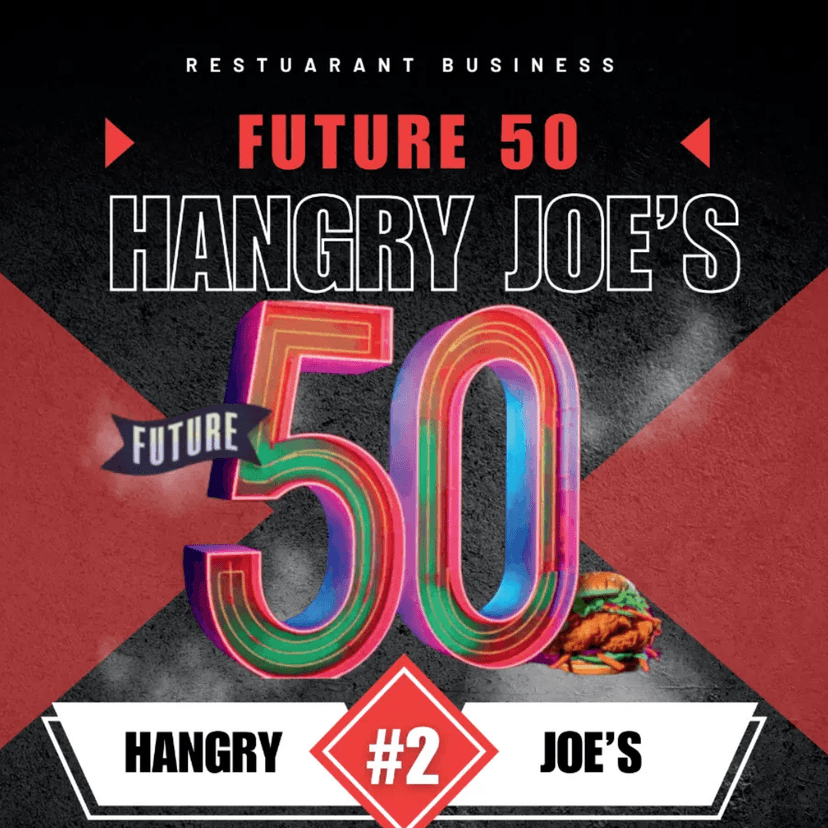 Hangry Joe's Ranked #2 in Restaurant Business Future 50!